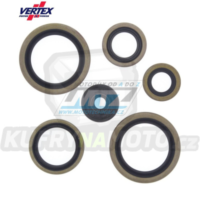 Gufera sada (simerinky celý motor) KTM 125SX+144SX+150SX / 98-15 + 125EXC / 98-16 + 200EXC / 98-16 + Husqvarna TC125 / 14-15 (sada 6ks)