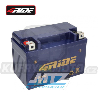 Baterie (akumulátor motocyklový) 4RIDE YT12A-BS (12V-10Ah)