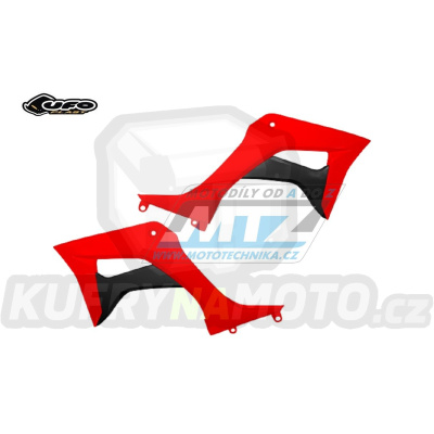 Spojlery Honda CRF110F / 19-25 - barva červeno-černá