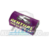 Polstr/Kostka na řidítka (bez hrazdy 28,6) - Renthal Fatbar-Pad P333 - fialový / purple