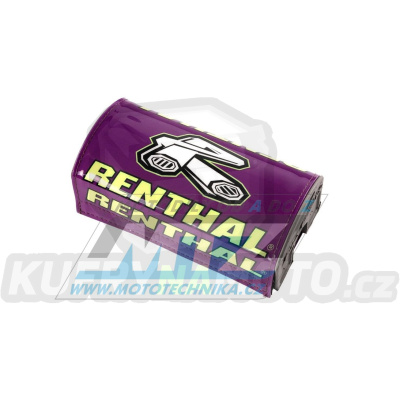 Polstr/Kostka na řidítka (bez hrazdy 28,6) - Renthal Fatbar-Pad P333 - fialový / purple