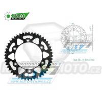 Rozeta řetězová (převodník) Dural 0822-48zubů ESJOT 51-32043-48SB - barva černá - Husqvarna CR+WR+TC+TE+WRE+TXC+SM+SMR + Suzuki DR350+DRZ400 + Cagiva WMX + Gas-Gas EC+ECF+XC+Ranger + Beta RR + Sherco SE+SEF + Rieju MR+XC+Ranger