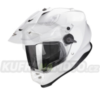 Moto přilba SCORPION ADF-9000 AIR solid perleťově bílá-TEST ME