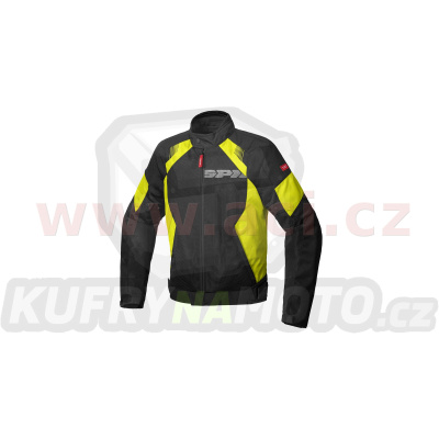 bunda FLASH EVO NET WINDOUT, SPIDI (černá/bílá/žlutá fluo)
