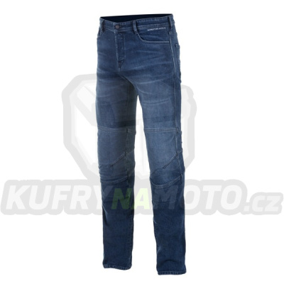 kalhoty DAIJI DENIM kolekce DIESEL JEANS, ALPINESTARS (sepraná modrá)