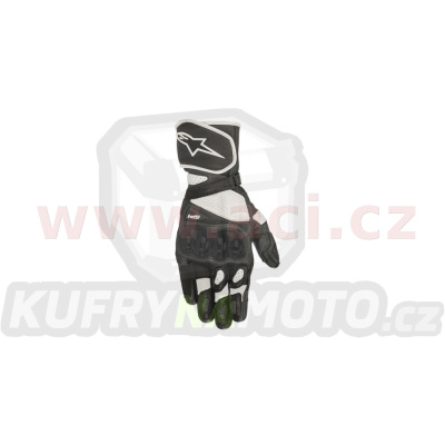 rukavice SP-1 2, ALPINESTARS (černá/bílá)