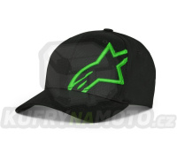 kšiltovka CORP SNAP 2 HAT, ALPINESTARS (černá/zelená)