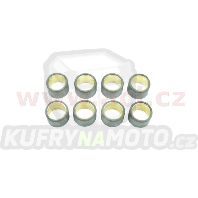 válečky variátoru (průměr 25 x 17 mm), váha 15 g, Athena (sada 8 ks)
