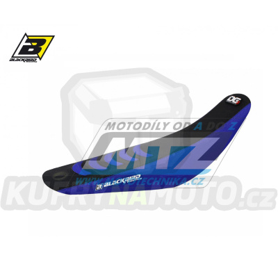 Potah sedla Yamaha YZ85 / 22-25 - barva černo-modrá - typ potahu DG3