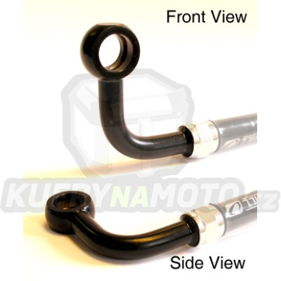 Banjo Venhill POWERHOSEPLUS 3/60193/BLACK 90° do strany dlouhé černý