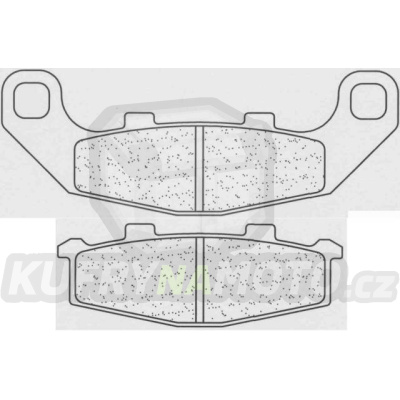 Brzdové destičky CL BRAKES 2389 A3+