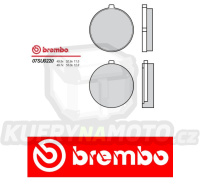 Brzdové destičky Brembo SUZUKI GS 400 r.v. Od 78 -  směs Originál Přední