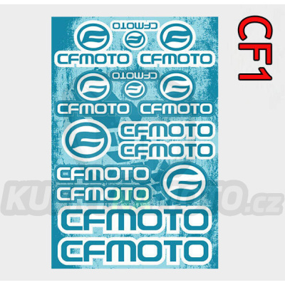 Samolepky CF MOTO CF1
