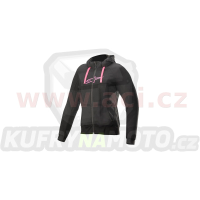 bunda STELLA CHROME SPORT, ALPINESTARS, dámská (černá/růžová) 2024