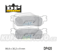 Destičky brzdové DP420 - DP BRAKES směs Premium Sinter OEM