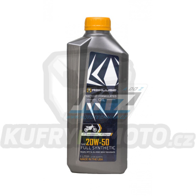 Olej motorový motocyklový REKLUSE FACTORY FORMULATED OIL 20W50 (1L)