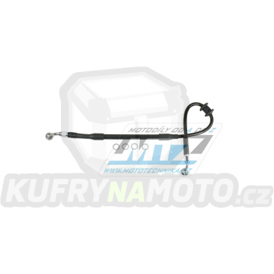 Hadice brzdová zadní Z-WHEEL BRAKE HOSE - ZETA W61-25071 - Honda CFR250R / 18-19 + CFR250RX / 19 + CFR450R / 17-18 + CFR450L / 19-20 + CFR450RX / 17-18 - černá