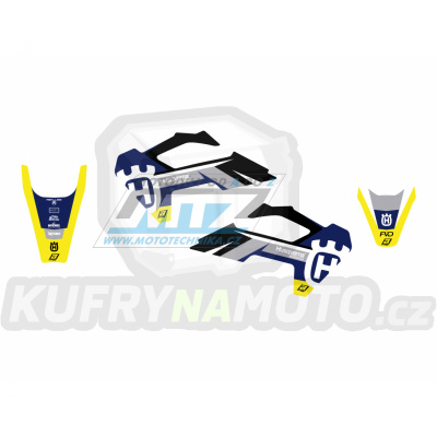Polepy na motocykl (sada polepů Dream) Husqvarna FC250+FC350+FC450 + TC125+TC250 / 25 - typ polepů Dream5