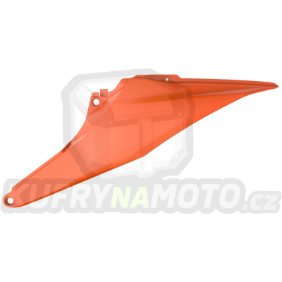 Boční číslové tabulky POLISPORT (pár) oranžová ktm16