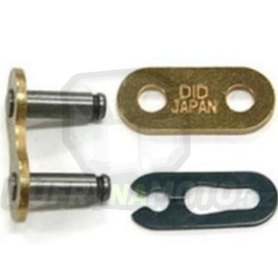 Závlačková spojka řetězu D.I.D Chain 415ERZ SDH Gold&Gold RJ