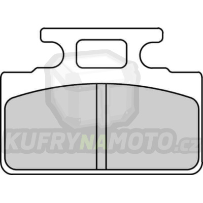 Brzdové destičky RMS 225108252