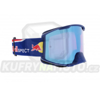 Motokrosové brýle RED BULL SPECT MX STRIVE S modré s modrým sklem 008