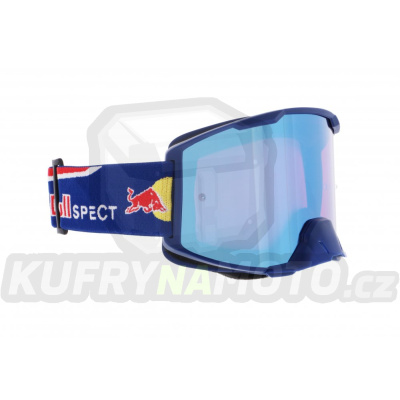 Motokrosové brýle RED BULL SPECT MX STRIVE S modré s modrým sklem 008