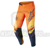 kalhoty RACER FACTORY, ALPINESTARS, dětské (oranžová/tmavá modrá/žlutá) 2022