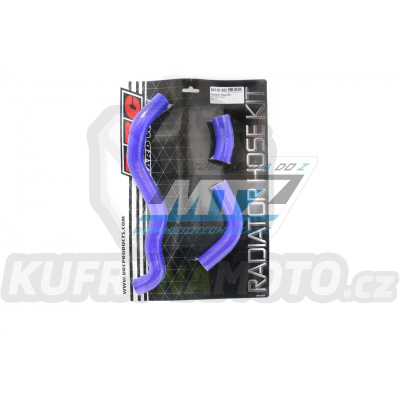 Hadice chladiče DRC RADIATOR HOSE KIT - DRC D47-01-522 - Suzuki DRZ400 / 00-24 - modré (sada 3ks)