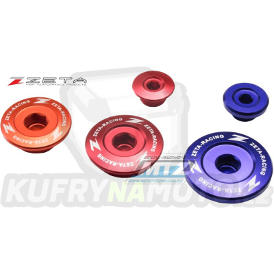 Zátky motoru - ZETA ZE89-1442 - Yamaha YZF250 / 14-25 + YZF450 / 14-22 + YZF250X / 15-25 + YZF450X / 16-23 + WRF250 / 15-24 + WRF450 / 16-22 - modré