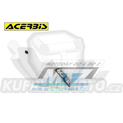 Kryt pod motor Acerbis Husqvarna FE250+FE350 / 17-19 + KTM 250EXCF+350EXCF / 17-19 - barva bílá