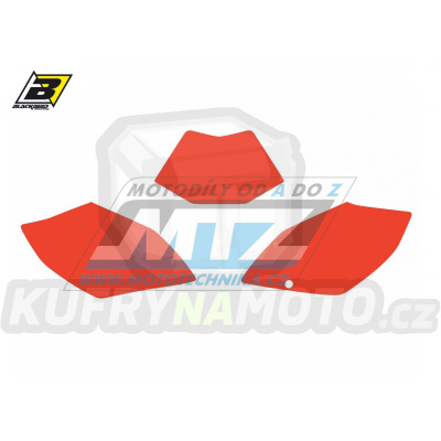 Polepy číslových tabulek (vystřižené) - Beta RR 4T / 05-07 - barva červená