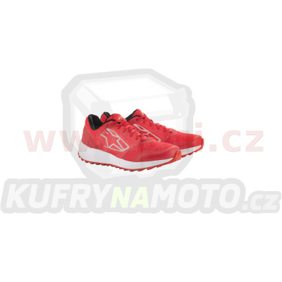 boty META TRAIL SHOES, ALPINESTARS (červená/bílá) 2023