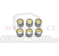 válečky variátoru (průměr 19 x 17 mm), váha 11,5 g, Athena (sada 6 ks)