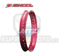 Ráfek motocyklový - rozměr 2,15x18" 32H (předvrtaný / 32 otvorů) ZETA Z-WHEEL W01-64313 - červený (zadní)