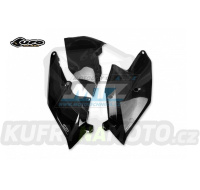 Bočnice + levý kryt air-boxu KTM 125SX+150SX / 16-18 + 250SX / 17-18 + 250SXF+350SXF+450SXF / 16-18 + 125EXC+250EXC+300EXC / 17-19 + 250EXCF+350EXCF+450EXC+500EXC / 17-19 - barva černá