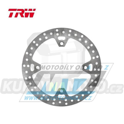 Kotouč brzdový TRW MST204 (276/144/4D) - kulatý design - Honda XRV750 Africa Twin / 90-03