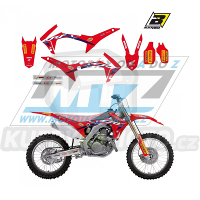 Polepy na motocykl (sada polepů Graphics) Honda CRF250R / 14-17 + CRF450R / 13-16 - typ polepů Replica Team HRC