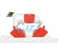 Polepy číslových tabulek (vystřižené) - Honda CR125 / 95-97 + CR250 / 95-96 - barva červená