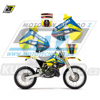 Polepy na motocykl (sada polepů Dream) Suzuki RM125+RM250 / 96-00 - typ polepů Dream4