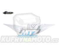 Bočnice Racing s děrovaným krytem KTM SX+SXF / 19-22 + EXC+EXCF / 20-23 - barva bílá