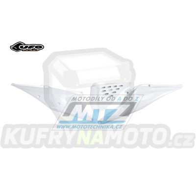 Bočnice Racing s děrovaným krytem KTM SX+SXF / 19-22 + EXC+EXCF / 20-23 - barva bílá