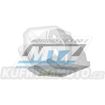 Kryt pod motor hliníkový - CF Moto MT450 / 24 - barva stříbrná Ice Polished