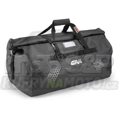 UT 804 vodotěsná taška GIVI, černá, objem 80 l., rolovací uzávěr, upínací oka, ventilek - akce