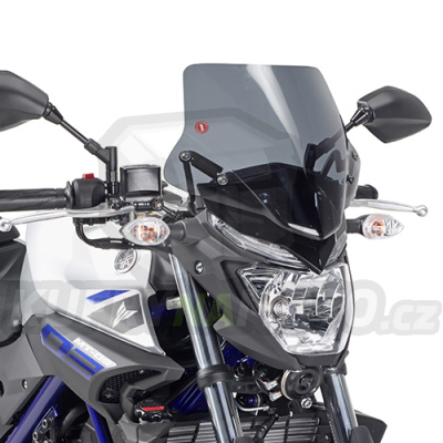 Plexisklo Givi Yamaha MT - 03 321 2016 – 2017 G1986- A 2127