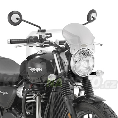 Montážní sada – držák pro plexisklo Givi Triumph Street Twin 900 2016 – 2017 G2961- AL 6407 A