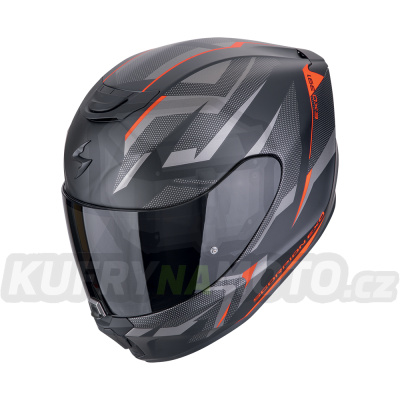 Moto přilba SCORPION EXO-391 AAXO matná černo/červená