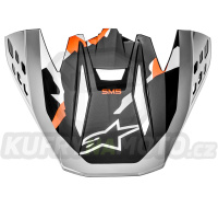 kšilt pro přilby S-M5 ROVER, ALPINESTARS (červená fluo/šedá/maskáč) 2022