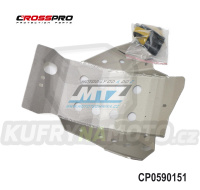 Kryt pod motor hliníkový ALU Engine Guard - KTM 250SXF+350SXF / 16-18 + Husqvarna FC250+FC350 / 16-18