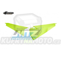 Bočnice horní Husqvarna TC125+TC250 + FC250+FC350+FC450 / 19-22 + TE150+TE250+TE300 / 20-23 + FE250+FE350+FE450+FE501 / 20-23 - barva FLUO žlutá (neon žlutá)
